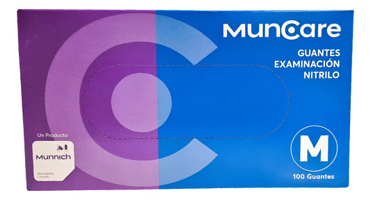Guantes Nitrilo Sin Polvo Muncare