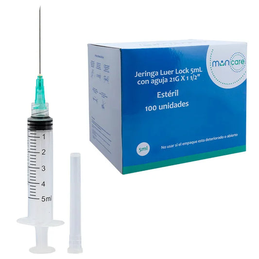 Jeringa Luer Lock 5 ml