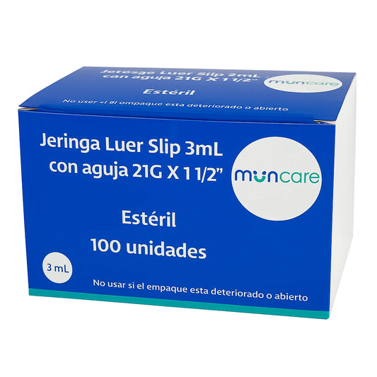 Jeringa Luer Slip 3 Ml