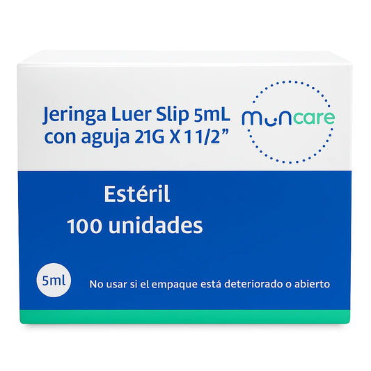 Jeringa Luer Slip 5 Ml