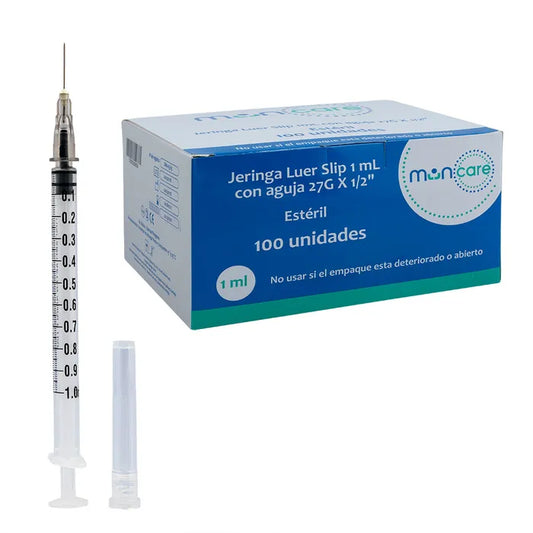 Jeringa Tuberculina 1 ml (Luer slip)