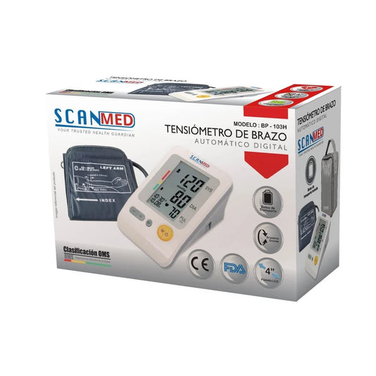 Tensiómetro de Brazo Automático Digital SCANMED