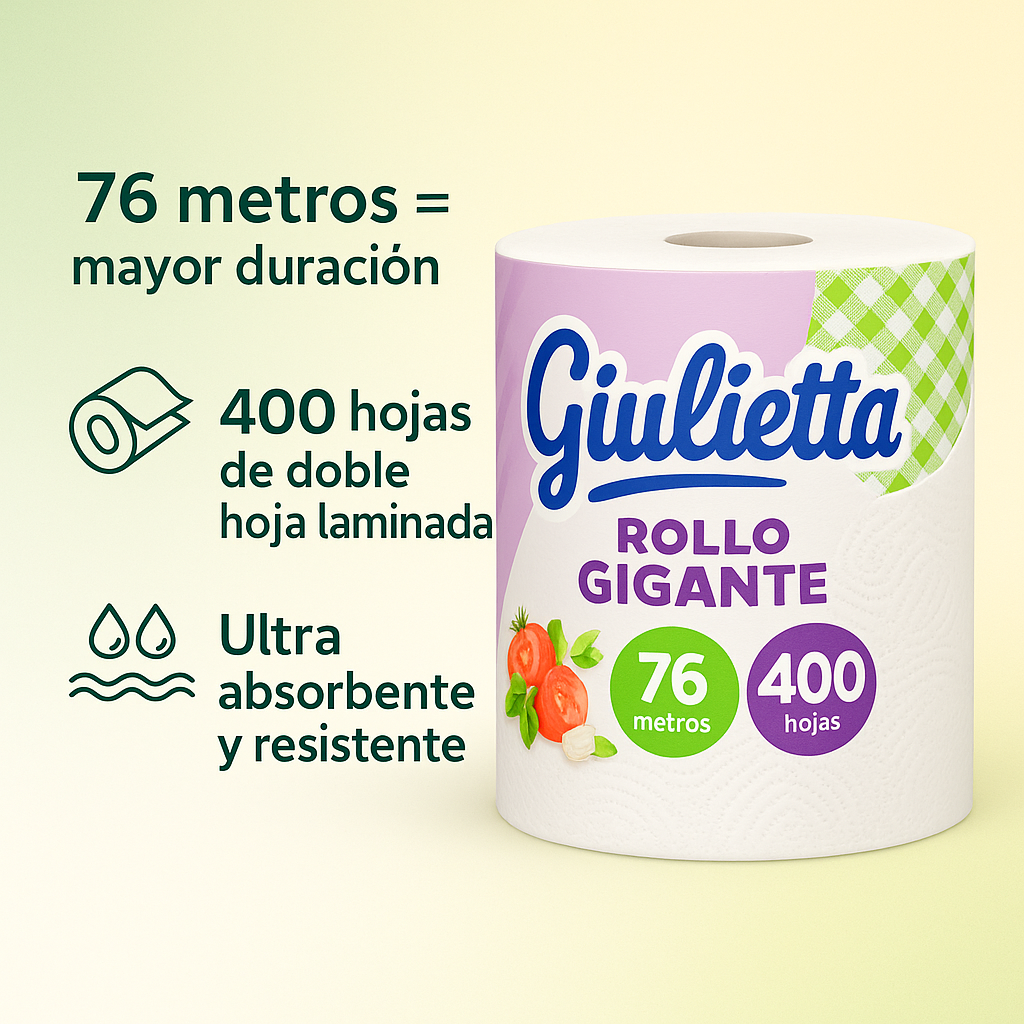 Toalla de Papel Gigante 400 hojas