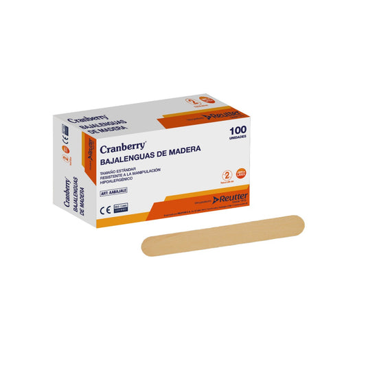 Bajalenguas de Madera Desechable NO Estéril