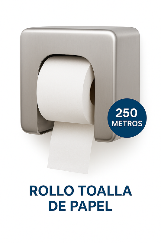 Toalla Papel 250 mt x 2 Unidades