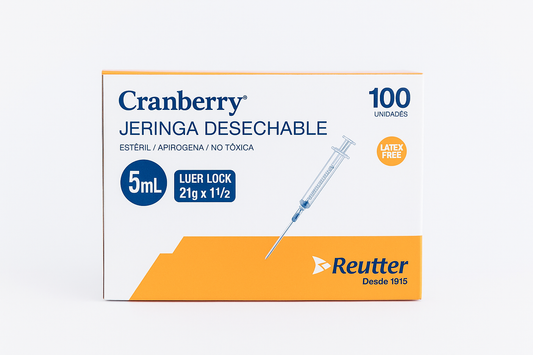 Jeringa Desechable Luer Lock