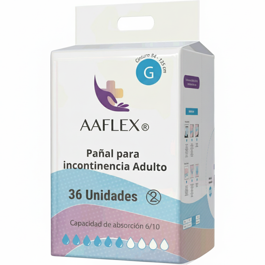 Pañal de Adulto Aaflex 36 Unidades