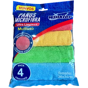 Pack Paños Microfibra Multiuso