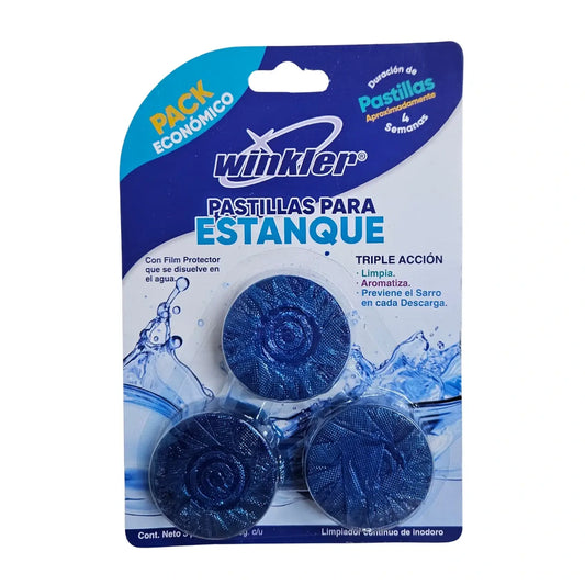 Pastilla Azul para Estanque x3